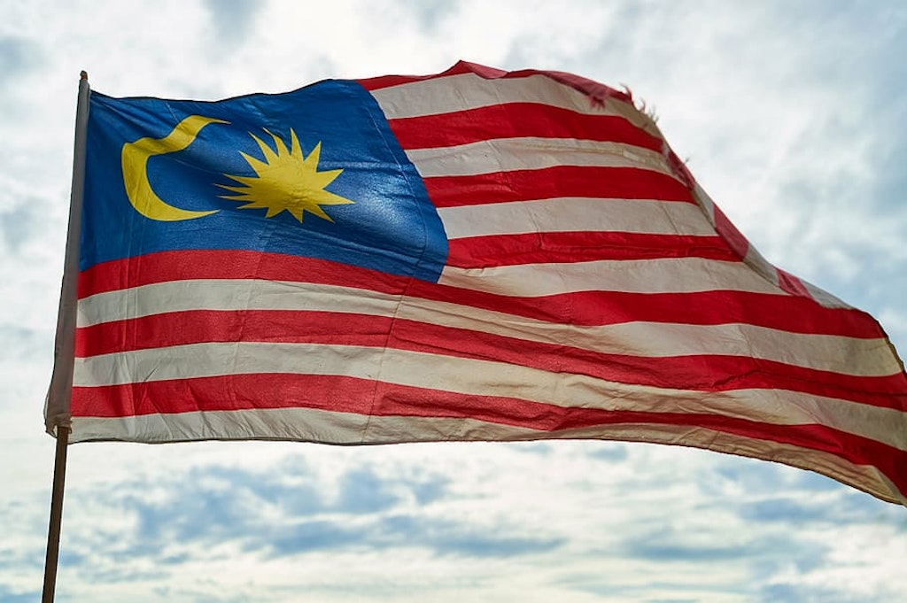 The Malaysia flag