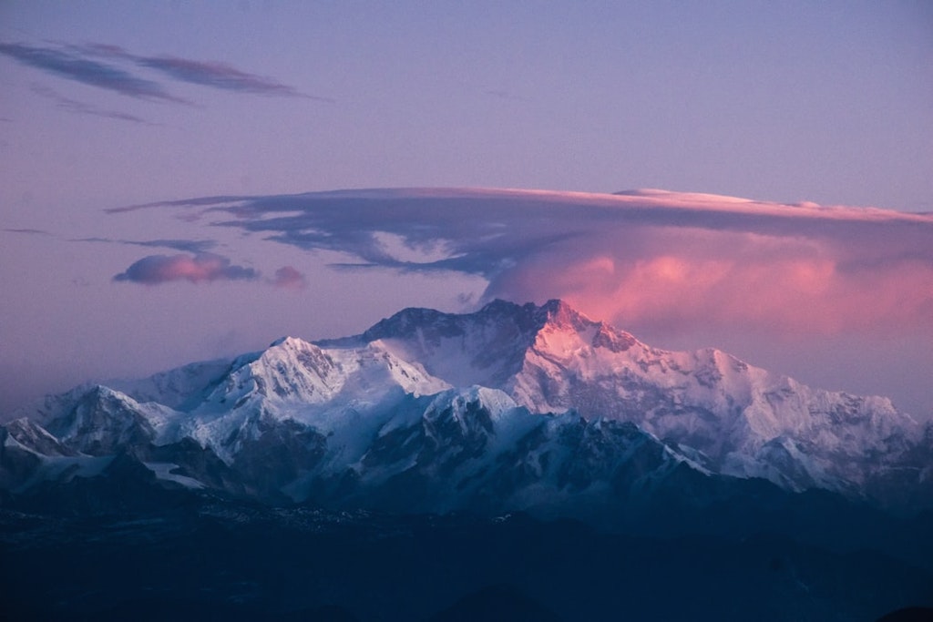 Kanchenjunga Peak view