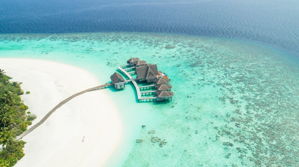 Water villa at Maldives
