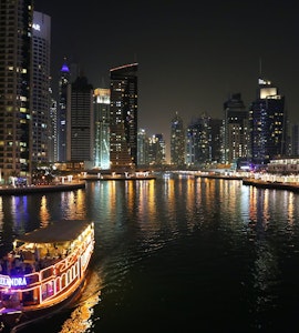 Dubai Creek at Night