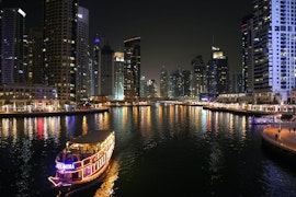 Dubai Creek at Night