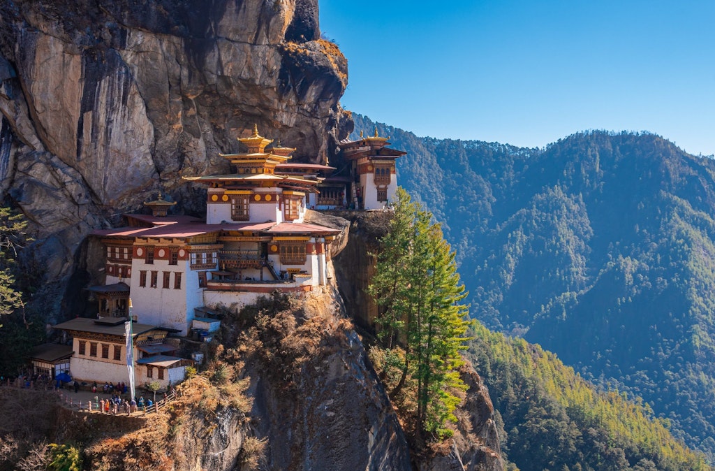 Taktsang popluarly known as Tiger;s nest to visit in Bhutan