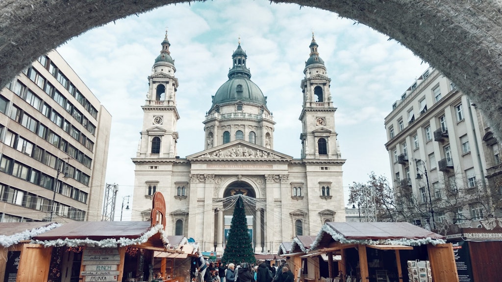 A famous attraction - St. Stephen’s Basilica, Budapest, Hungary
