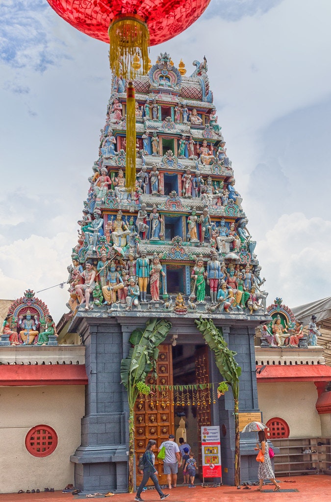 Temple tower of Mariamman temple