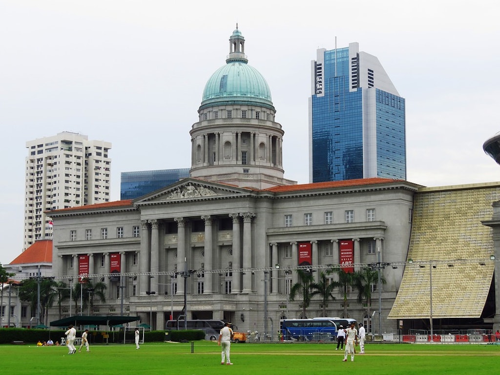 National gallery building Singapore
