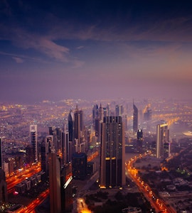 Dubai during Sunrise