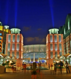 Resorts World Sentosa during Night