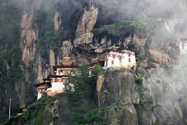 Tigers nest monastery in Bhutan