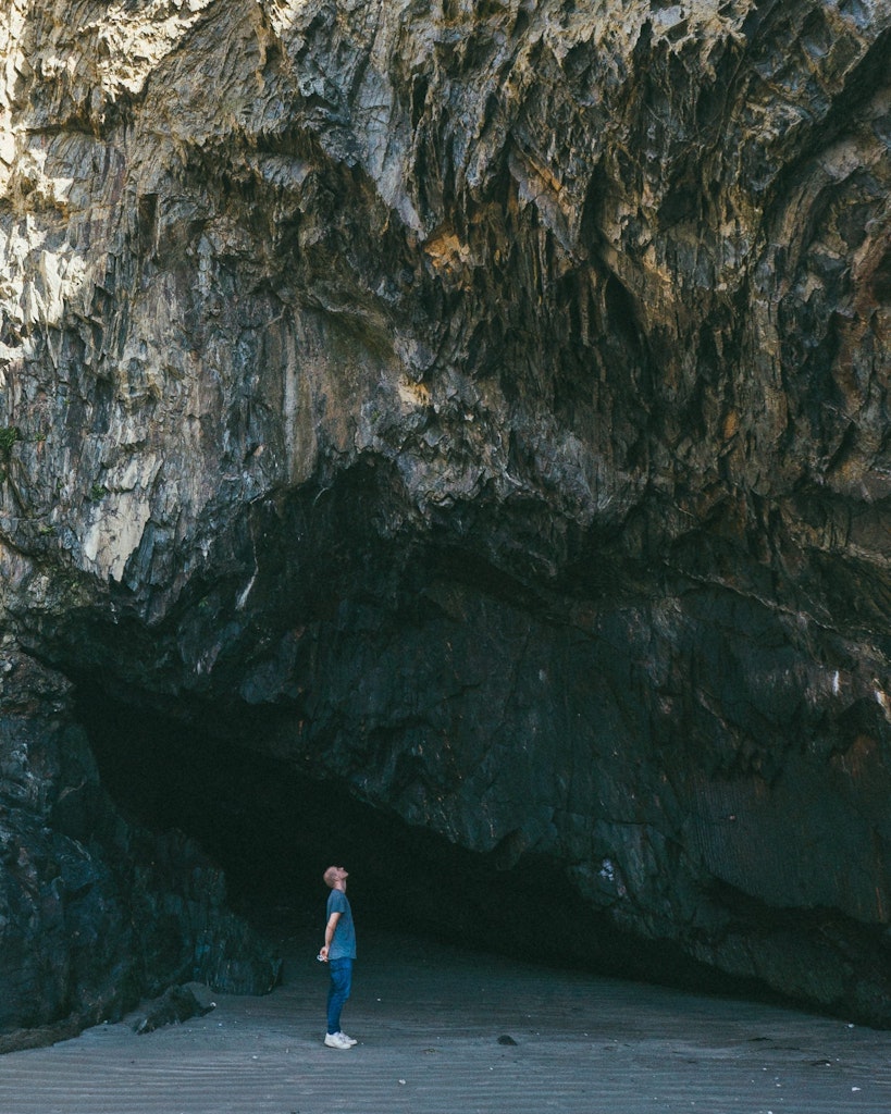 limestone caves in baratang island
