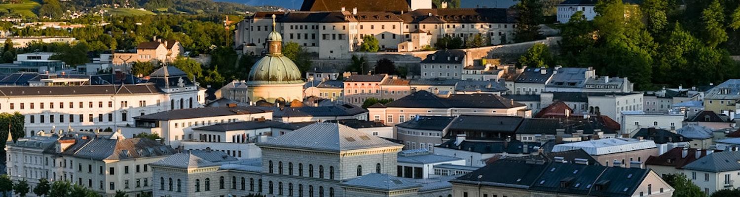 Beautiful scenery of Salzburg