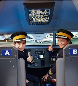 Kids as Pilots in Kidzania, Kuala Lumpur