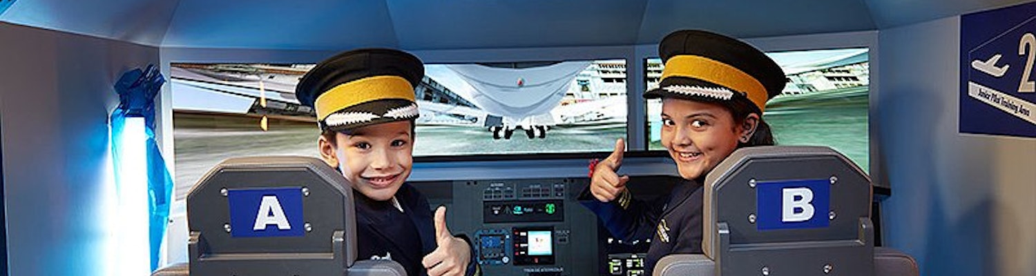 Kids as Pilots in Kidzania, Kuala Lumpur