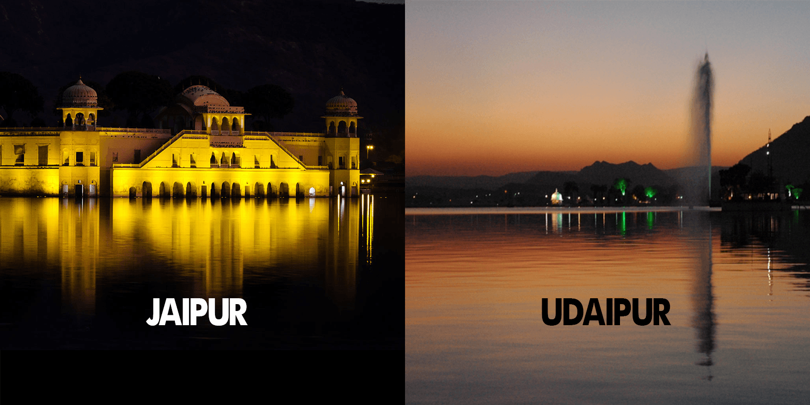 Jaipur vs Udaipur. What's your pick? . Which destination is your ultimate  pick?