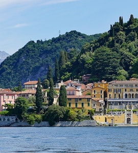 Lake como in Italy