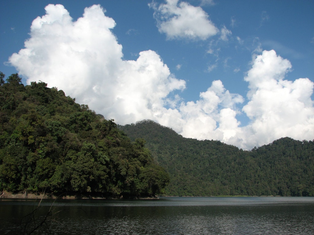 Mehao Lake near Mehao Wildlife Sanctuary, one of the national parks in Arunachal Pradesh