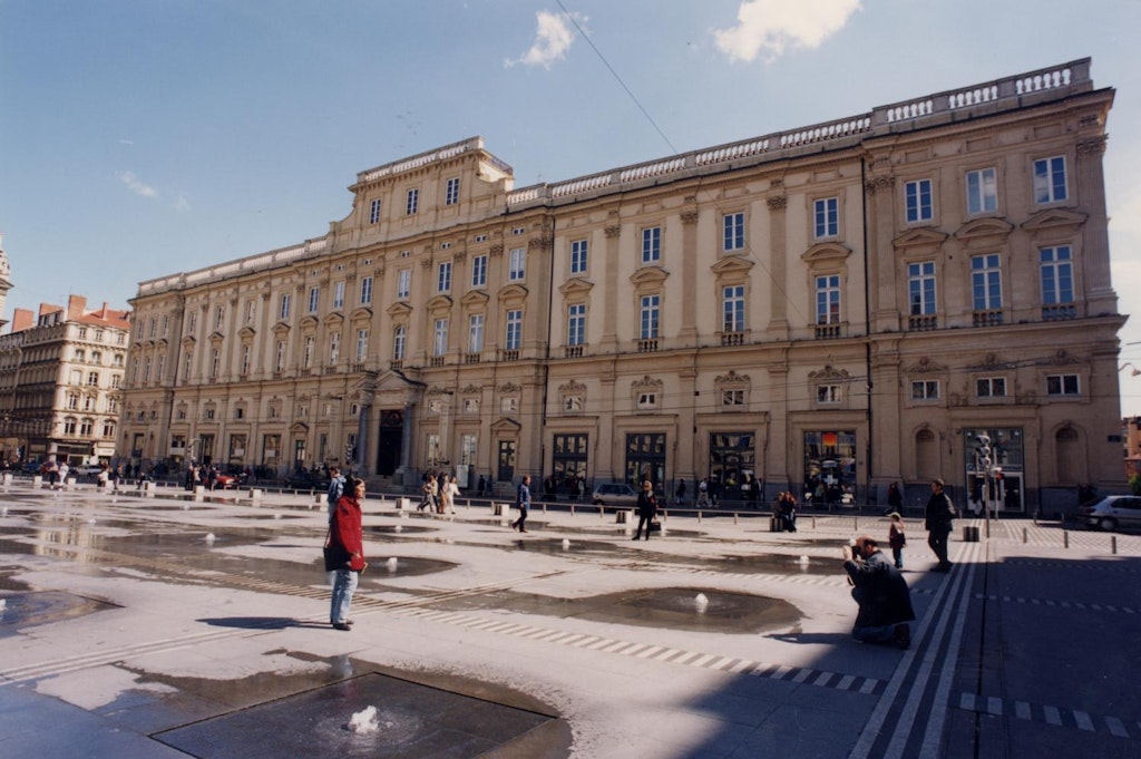 A view of Musee des Beaux-Arts in Lyon