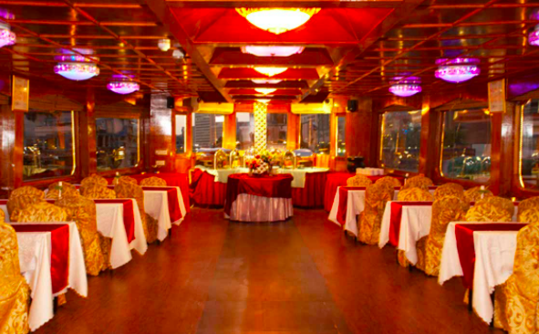 Inside Dhow Cruise