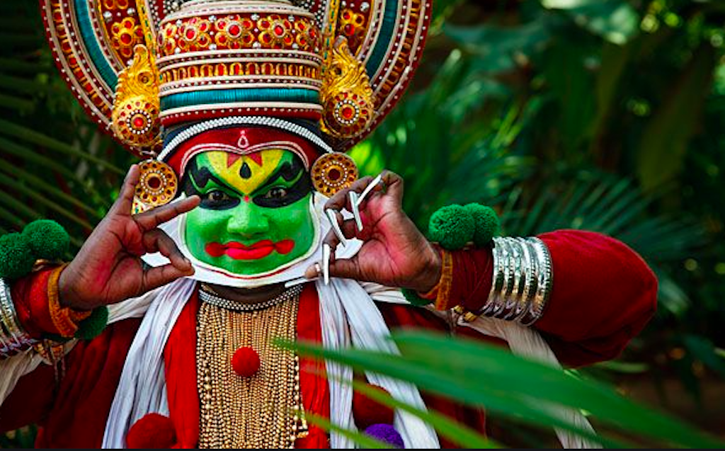 Kathakali Performance in Kerala