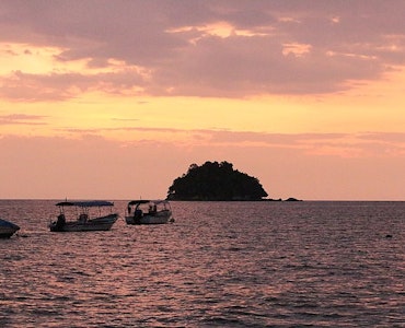 Sunset at Pangkor Island