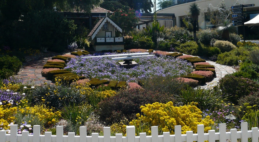 Floral Clock at the King's park, one of the best attractions in Perth
