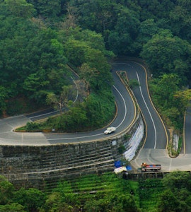 Curvy Hill roads of Wayanad