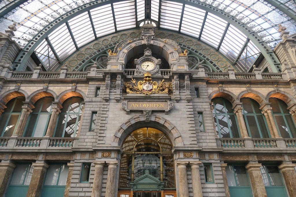 Antwerp Railway station, Antwerp, Belgium.