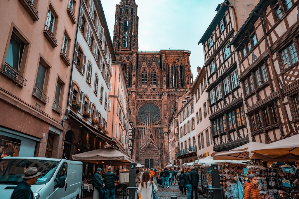 Strasbourg Cathedral, Strasbourg, France.