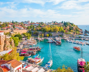 Beautiful scenery of Antalya