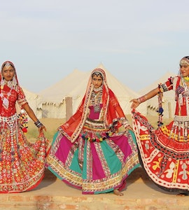 Kalbeliya dance performed by local women