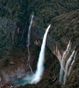 Waterfall in Meghalaya