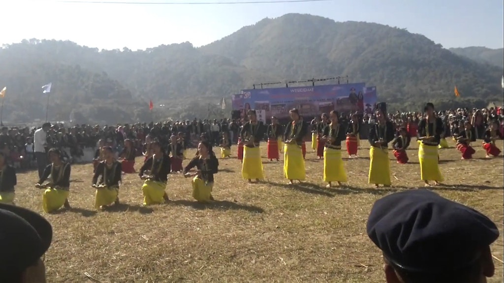 The Siang river festival in Arunachal Pradesh