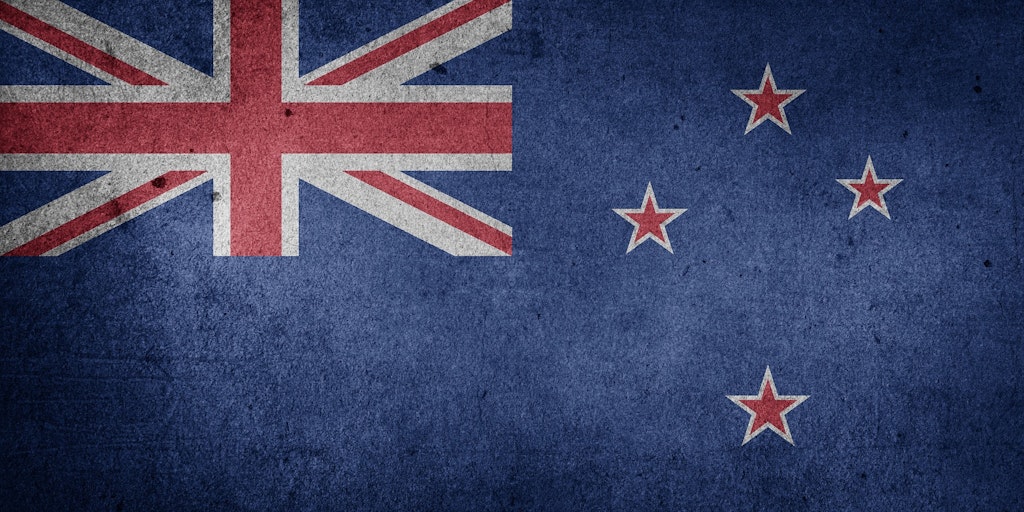 New Zealand Flag Asia