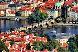 Prague beautiful view
