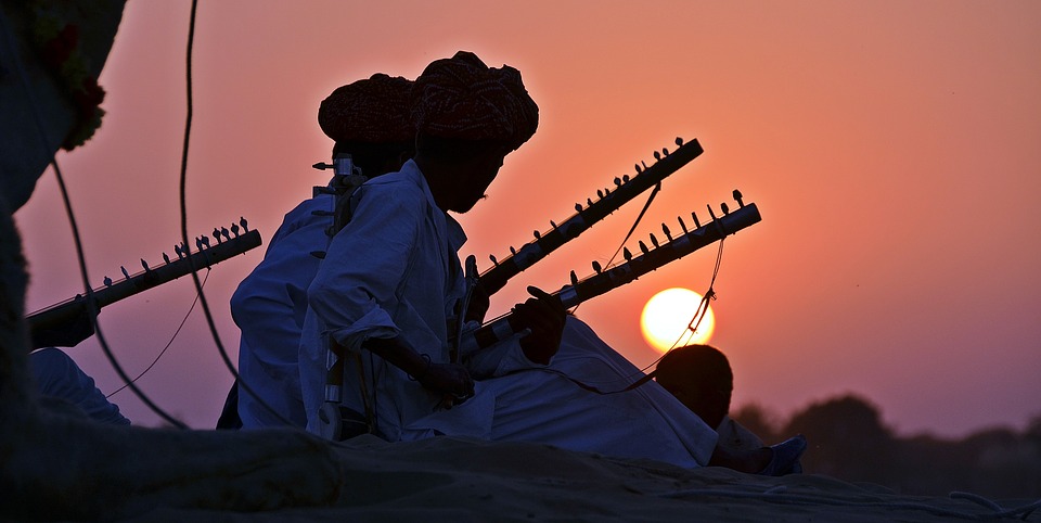 Sunset at Pushkar 