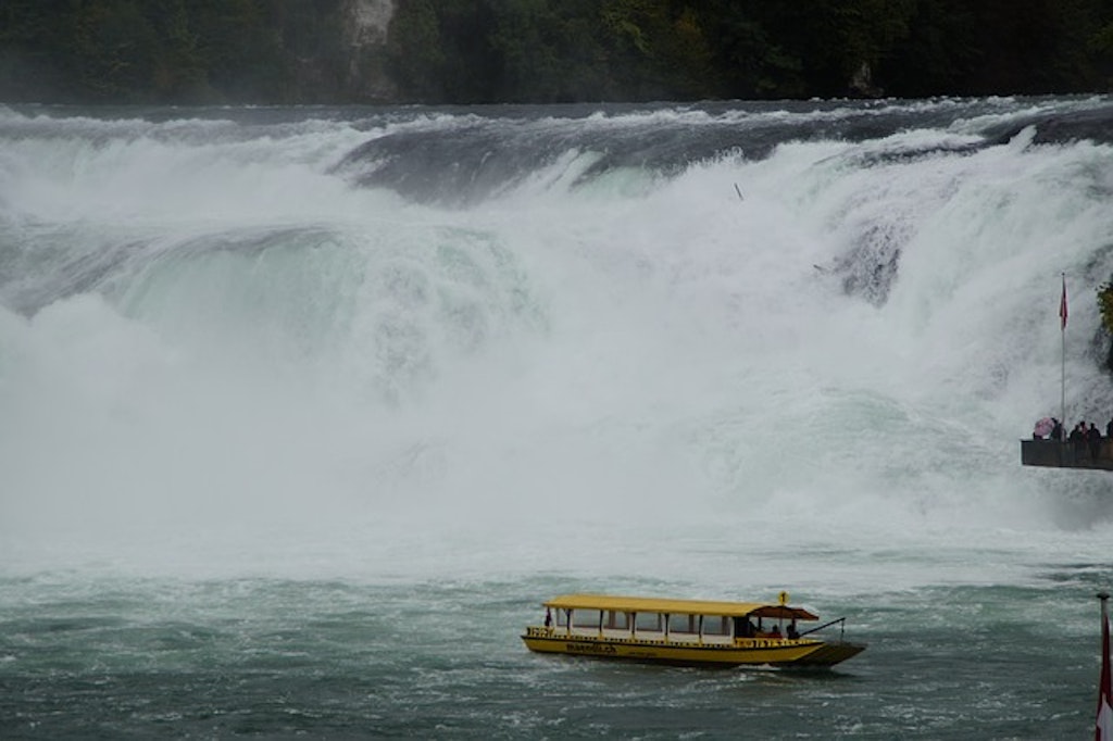 Boat cruise at Rhine falls, Things to Do in Switzerland in May