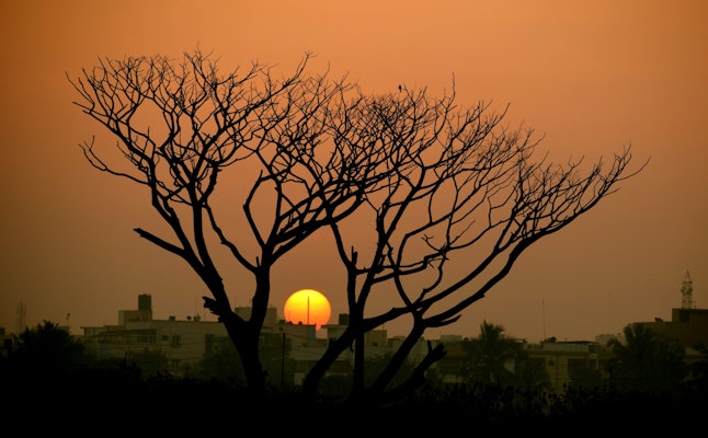 Sunset view in Bangalore