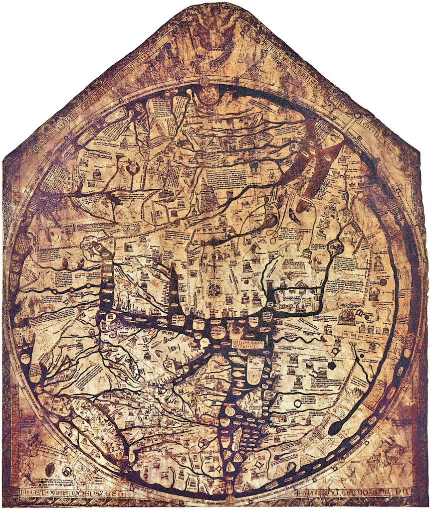 Mappa Mundi, Hereford