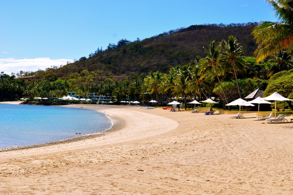 A beautiful view of the Hayman Island