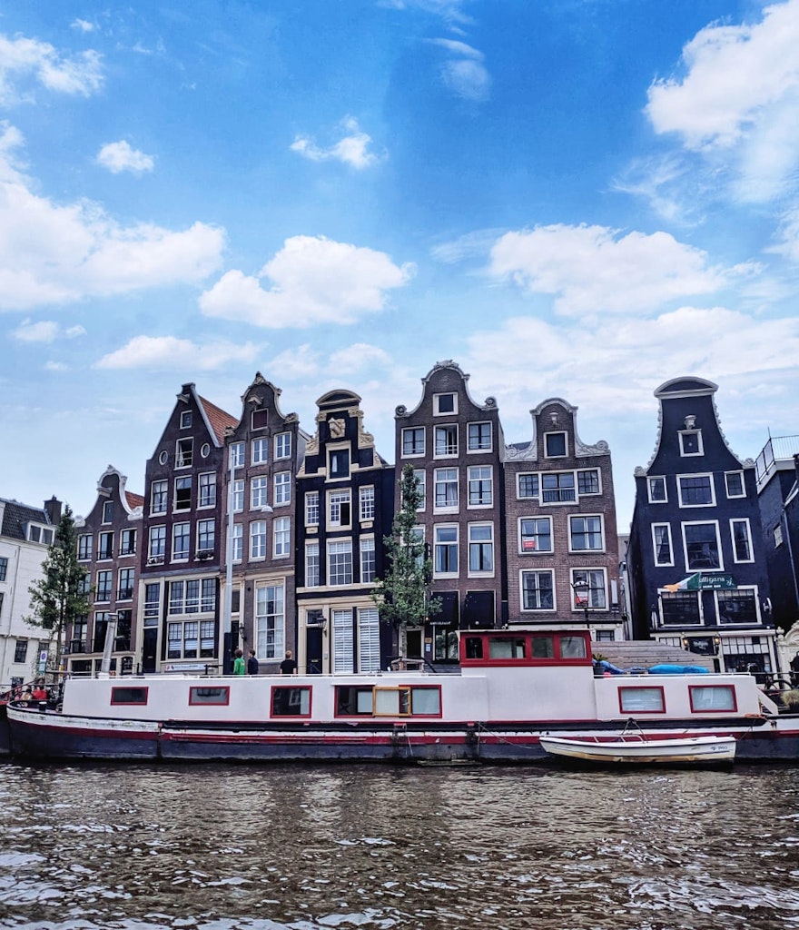 Tall buildings at Amsterdam