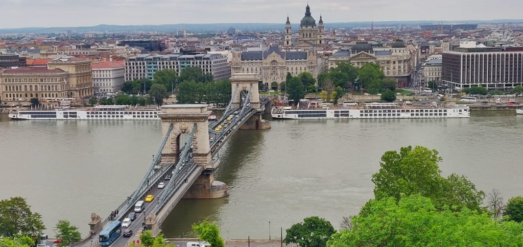 A view of a bridge in Europe