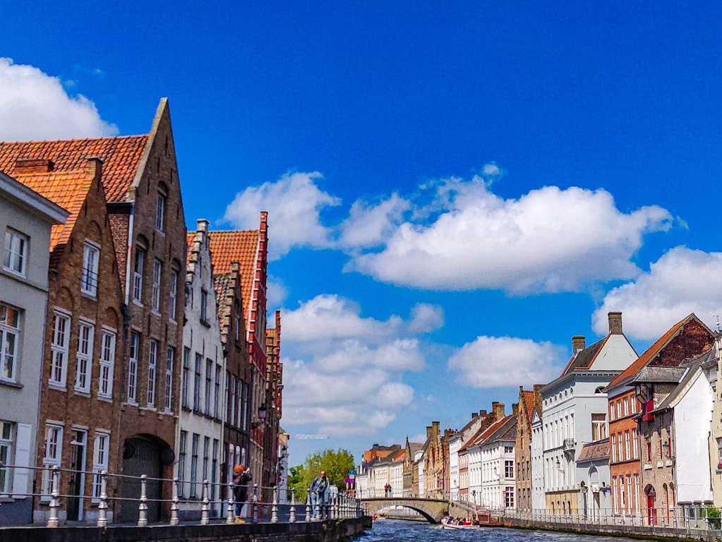 A picture that was taken at Bruges in Belgium