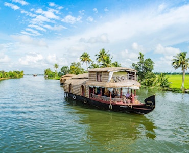 A picture of a boat in Alleppey