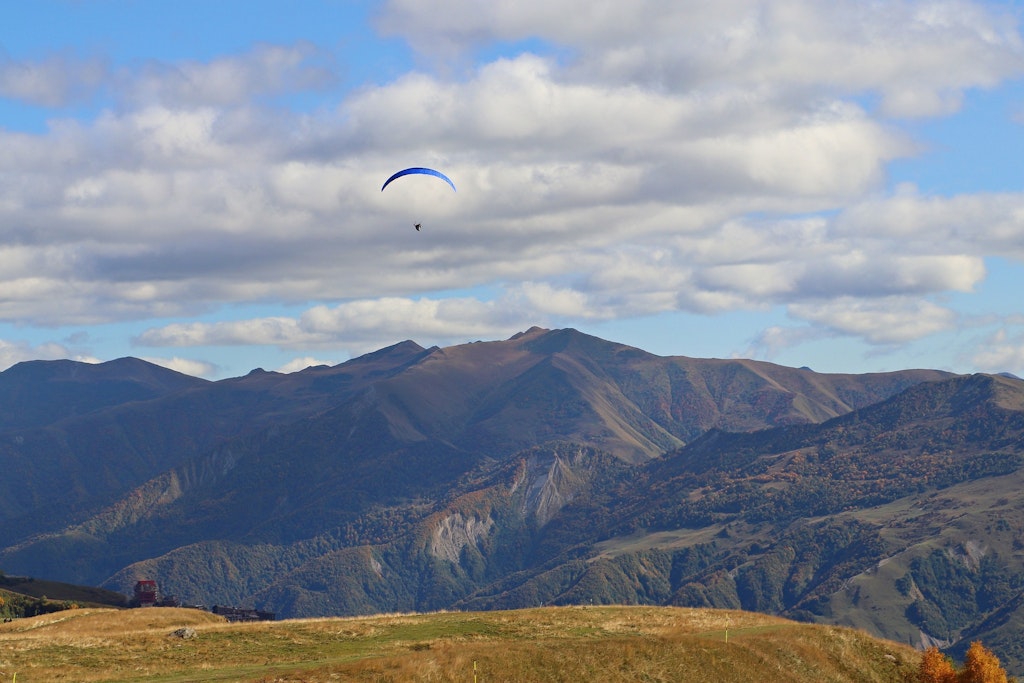 Gudauri Paragliding adventure activities