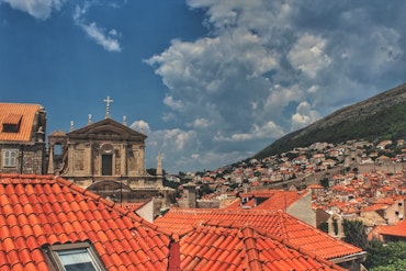 Dubrovnik's old town houses