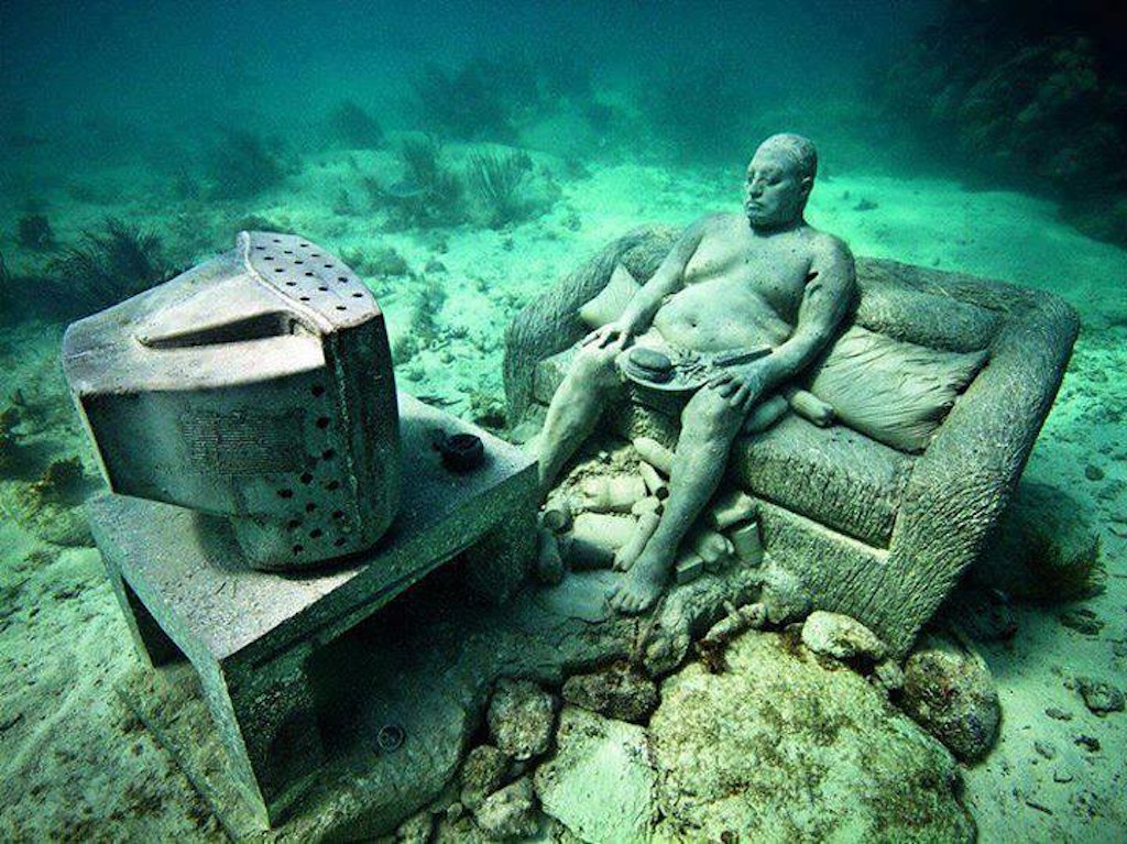 The Cancun Underwater Museum