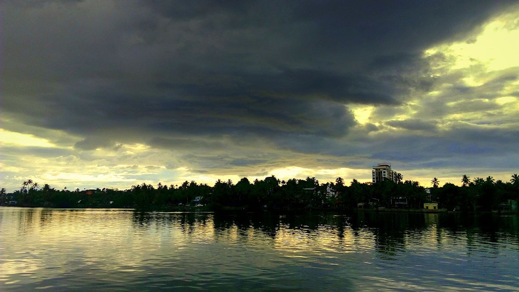 Ashtamudi Lake in Kollam