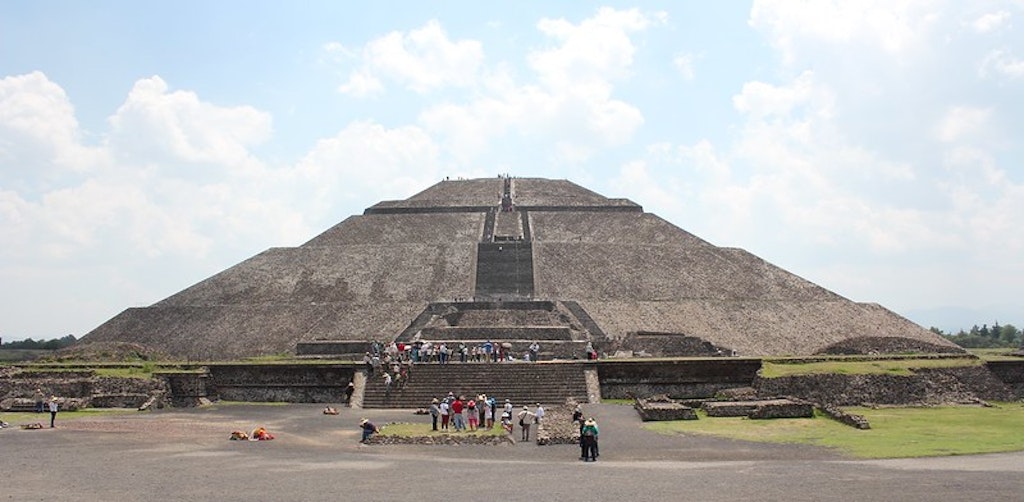 Pyramid of the Sun in Mexico