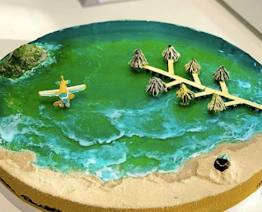 Island cakes - Bite into miniature versions of paradise
