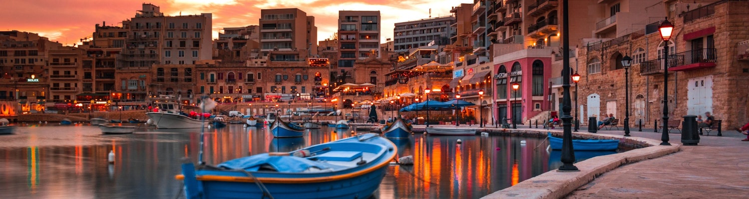 Sunset in Malta