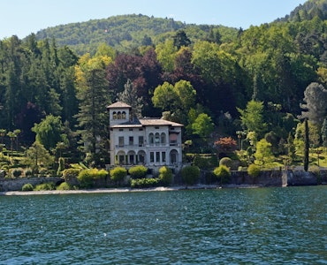 Beautiful lakes in Italy